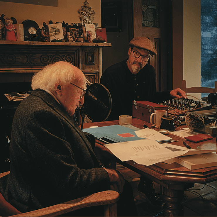 Michael D. Higgins & Myles O'Reilly